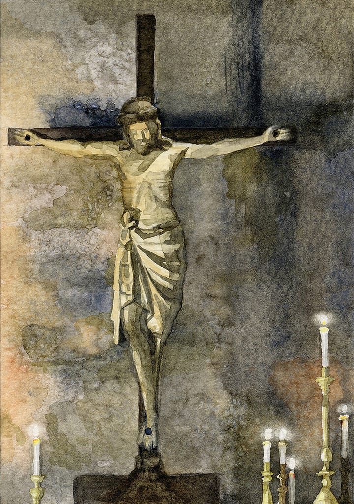 "Hope" Original Watercolor by Jennifer Roberts